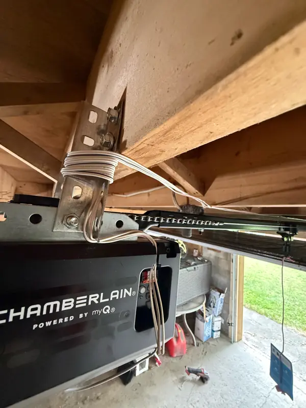 Chamberlain opener installation